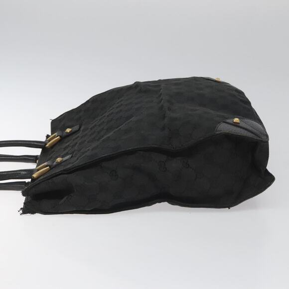GUCCI GG Canvas Tote Bag Black - Picture 5 of 12